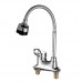 LQY Bathroom Faucet Sink Hot & Cold DC Shower Water Scalable 360° Rotary Copper Faucet - B07DMDK14R